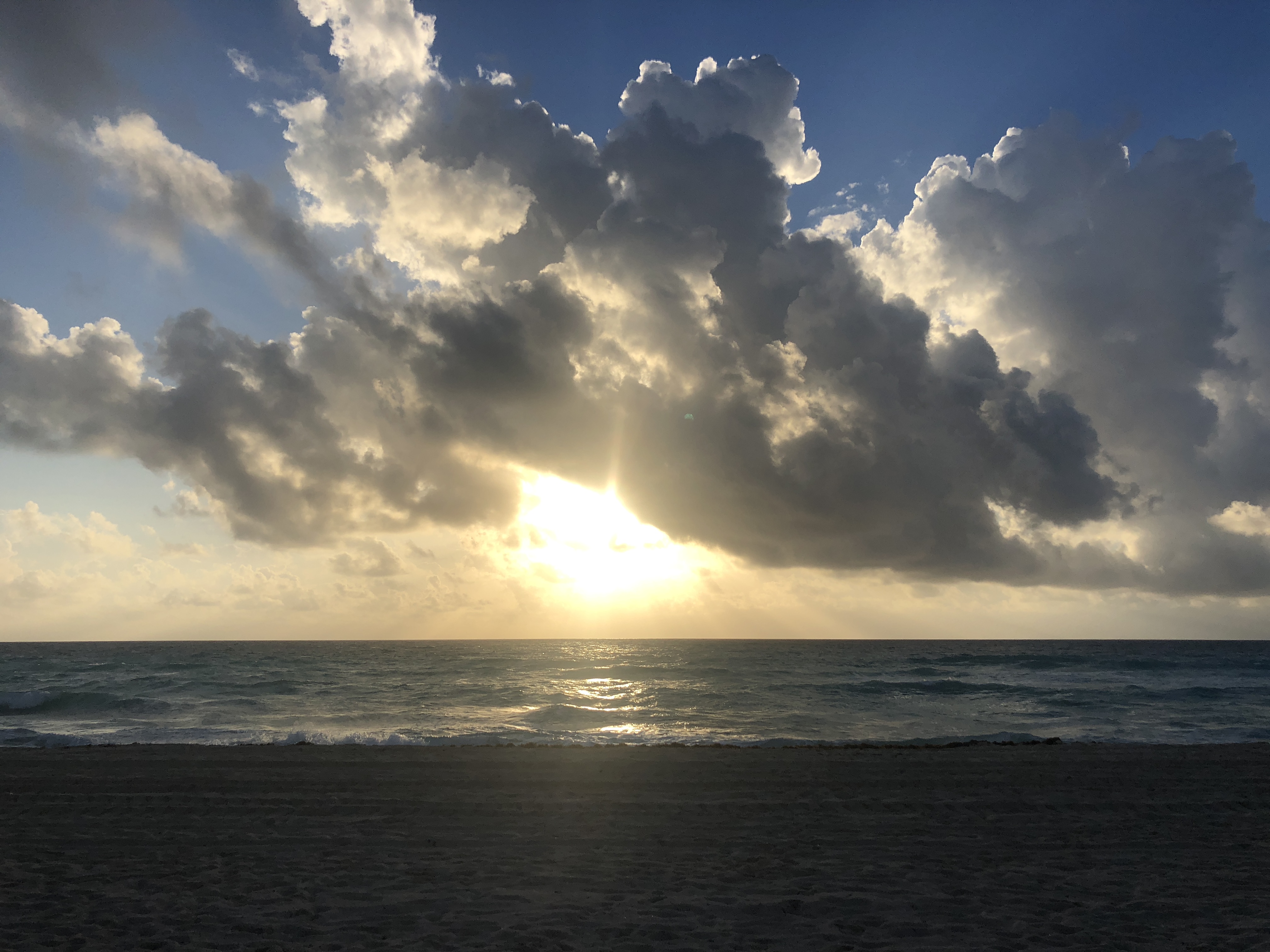 Sunrise in Cancún, Fall 2018